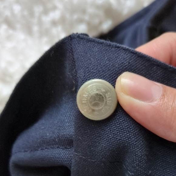 HERMES MM Canvas Tote Bag - Picture 6 of 16